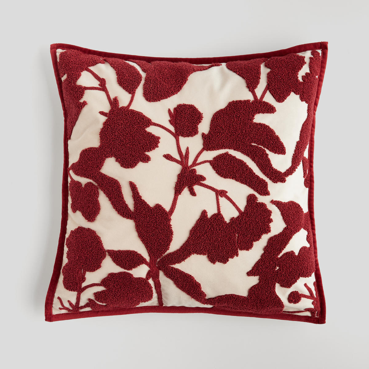 KISSENBEZUG Caleras - Weiß, Textil (45/45cm) - home&you