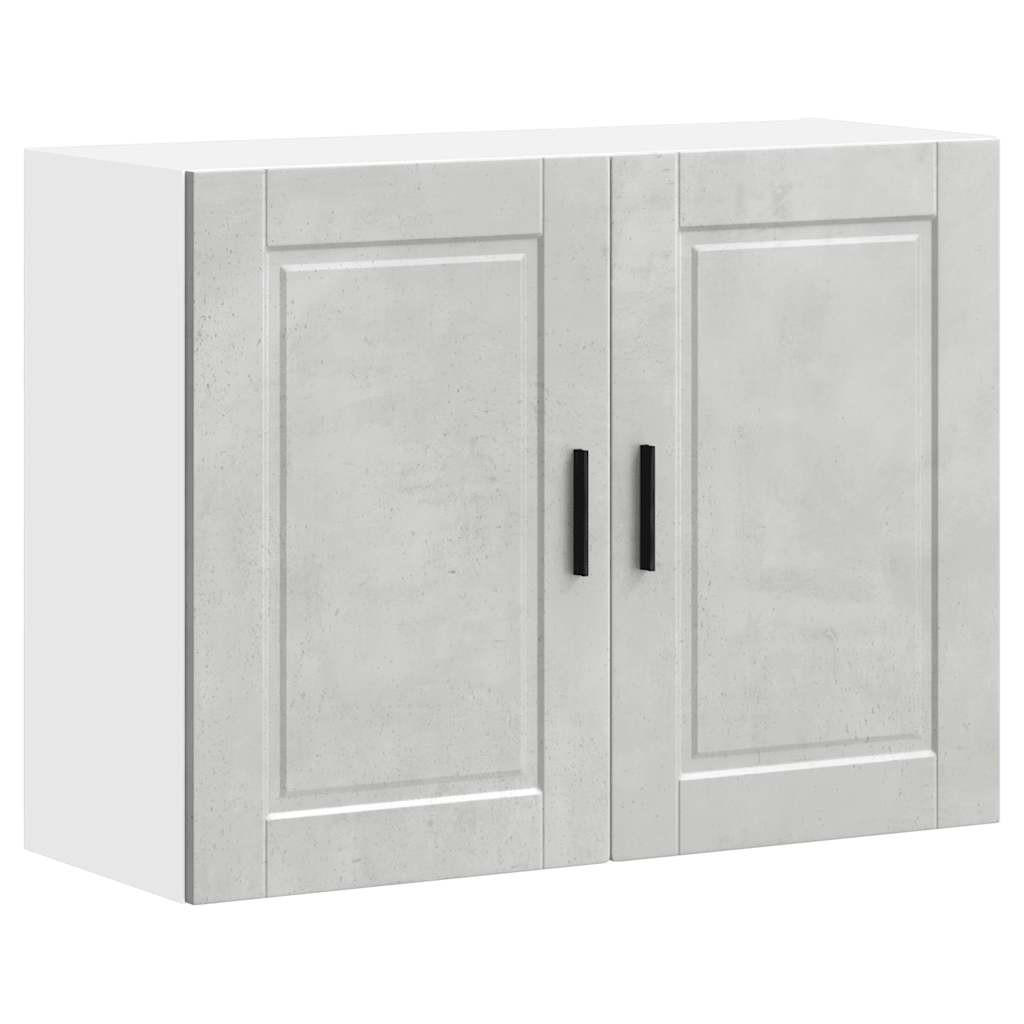 vidaXL Küchen-Hängeschrank Grau 31x60x80 cm