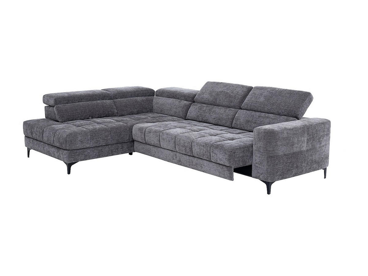 RELAXSOFA - 5 Personen - stoff - anthrazitgrau Moniso - Anthrazit, Textil (298/75/211.5cm) - Vente-Unique