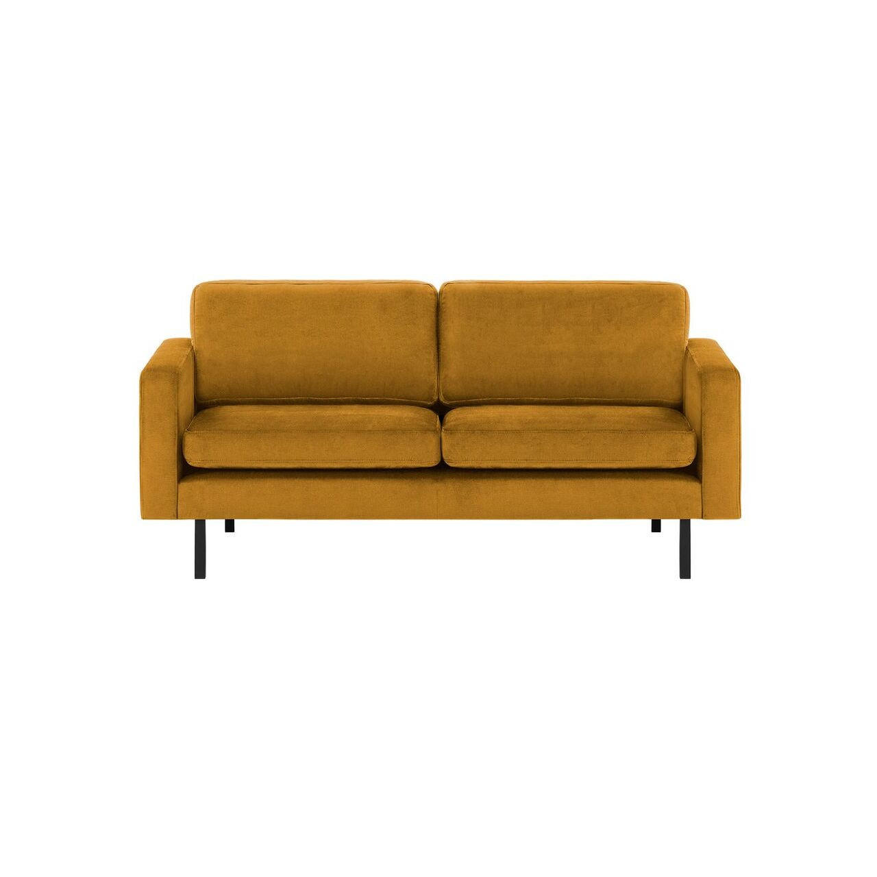 2,5-PERSONEN-SOFA Lioni-Kronos 1 - Gelb, Holz/Textil (182/84/94cm)