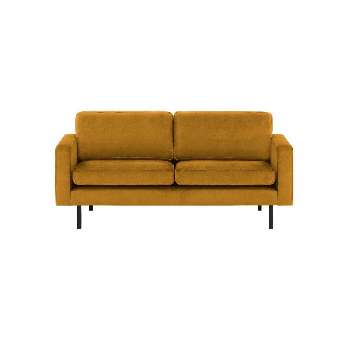 2,5-PERSONEN-SOFA Lioni-Kronos 1 - Gelb, Holz/Textil (182/84/94cm)