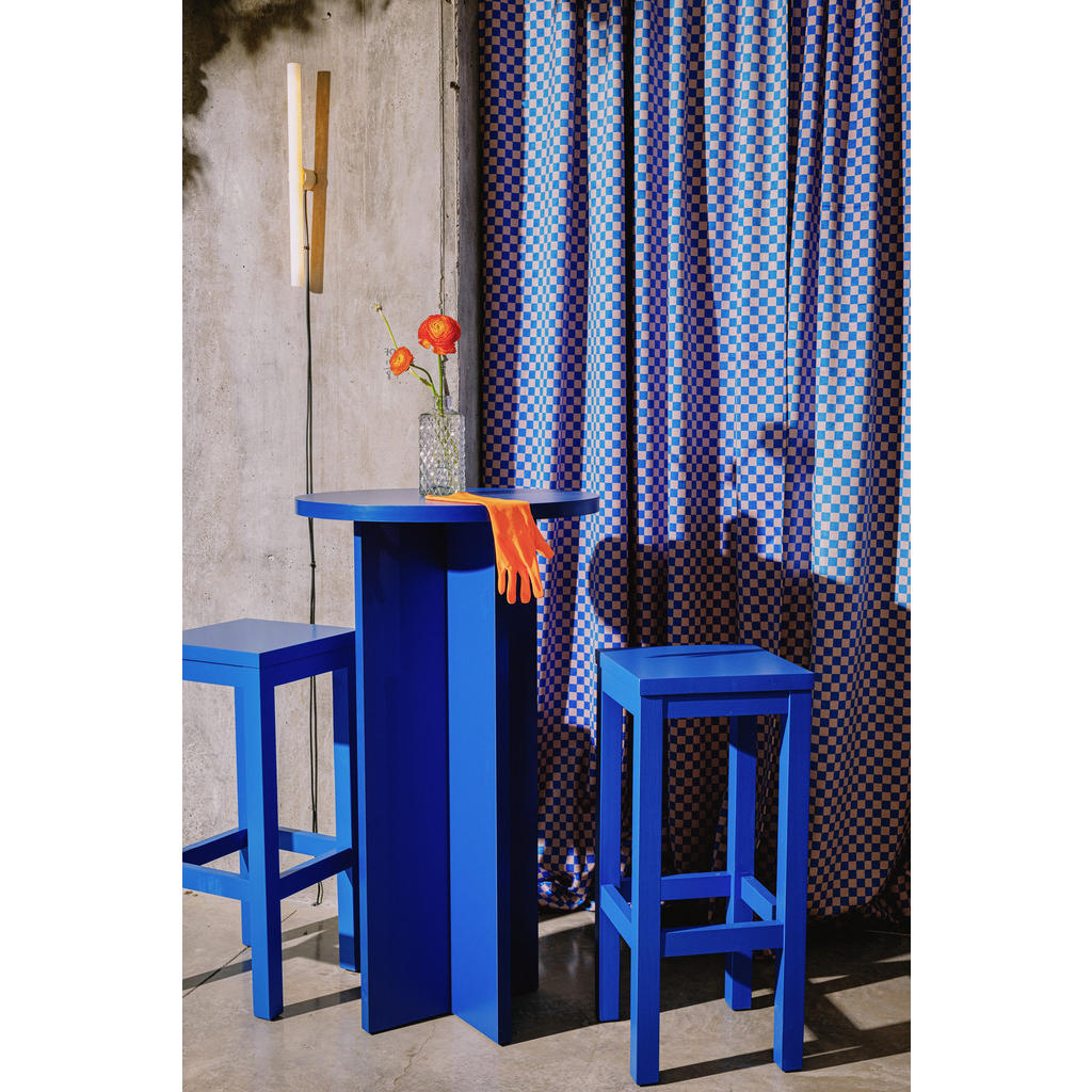 Thumbnail - RNT By Really Nice Things Hochtisch, Blau, Holzwerkstoff, 60x105x60 cm, Esszimmer, Barmöbel, Bartische