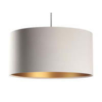 HÄNGELEUCHTE Gold 50/25 cm - Beige/Goldfarben, Kunststoff (50/0.8/25cm) - ONZENO