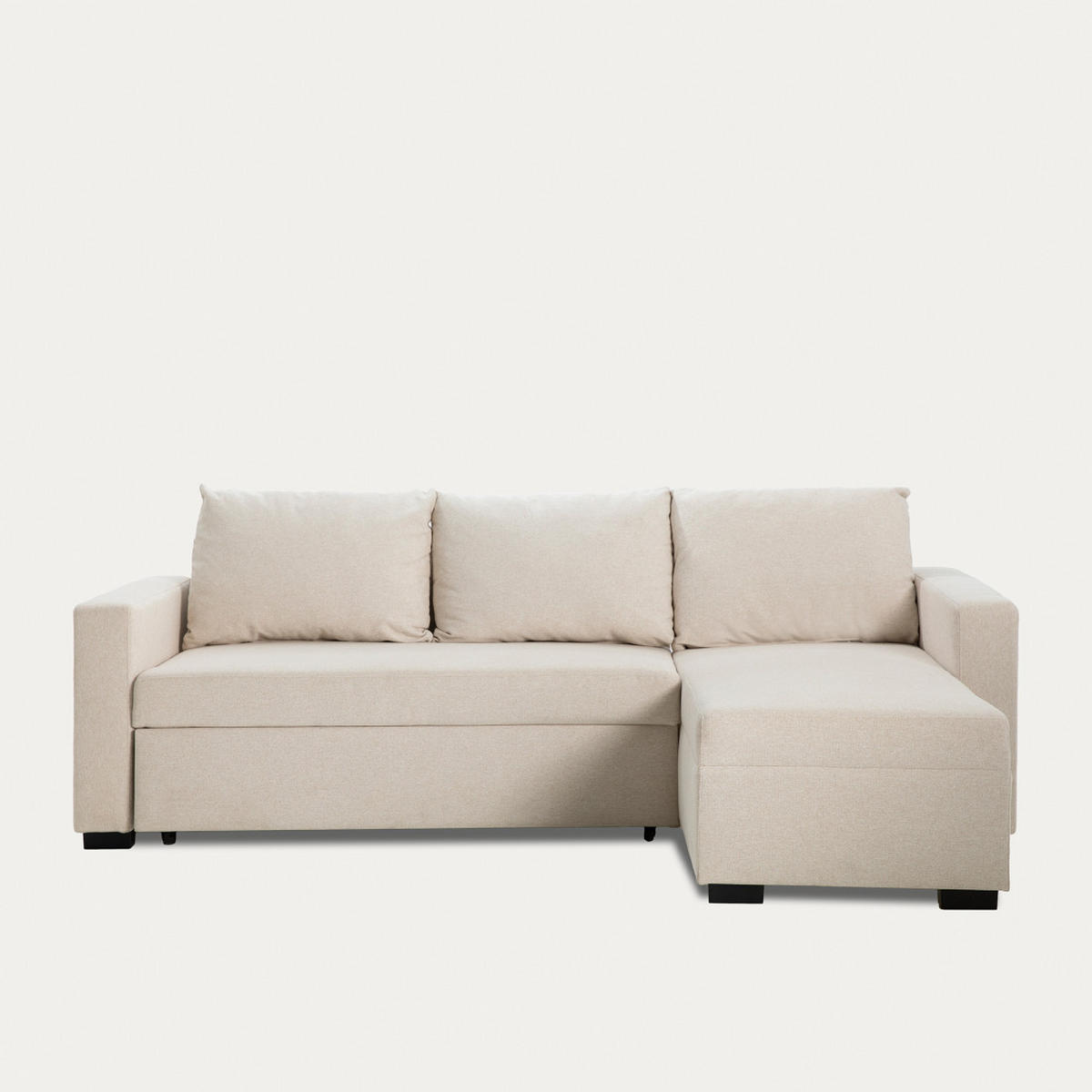 SCHLAFSOFA Onel Beige 233 cm x 83 cm - Beige, Textil (233/83/140cm) - Kenay Home
