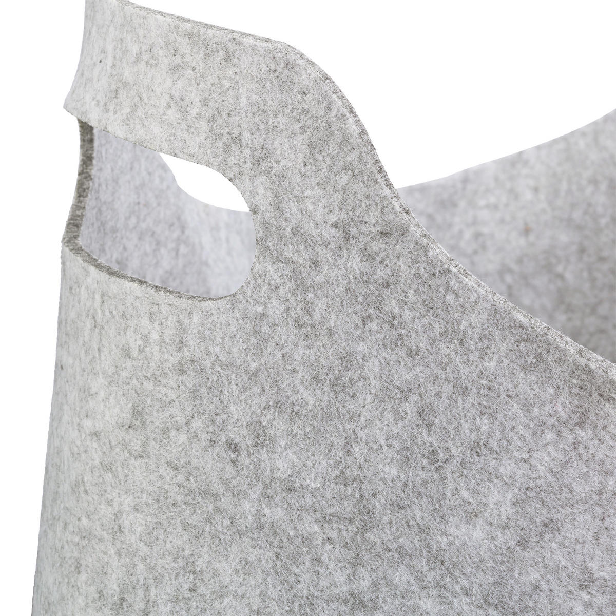 KAMINHOLZTASCHE - Grau, Textil (23/39.5/40cm) - Relaxdays