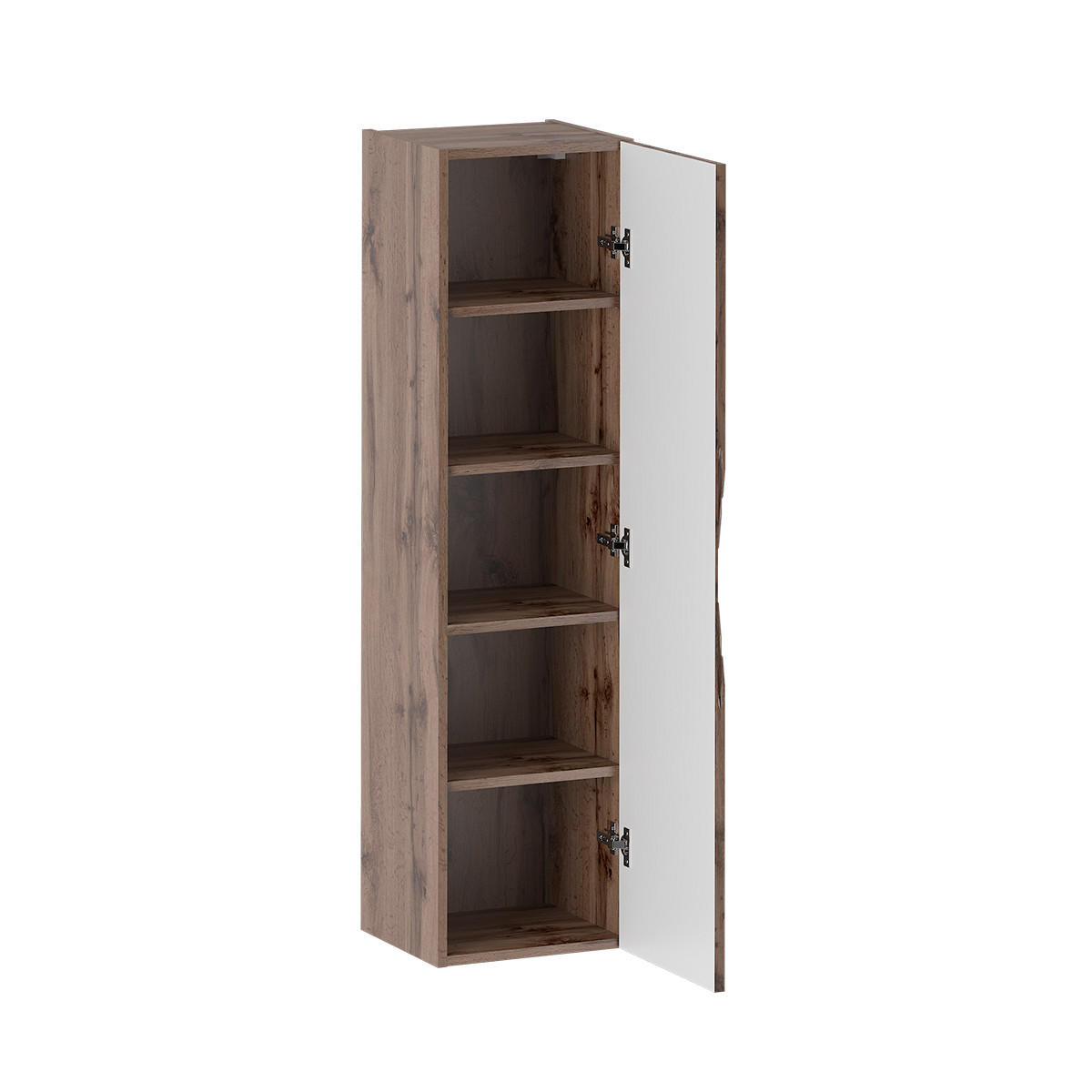 BADMÖBEL Tao 2er-Set Holz - Braun, Holzwerkstoff (60/50/45.8cm) - Petits-meubles