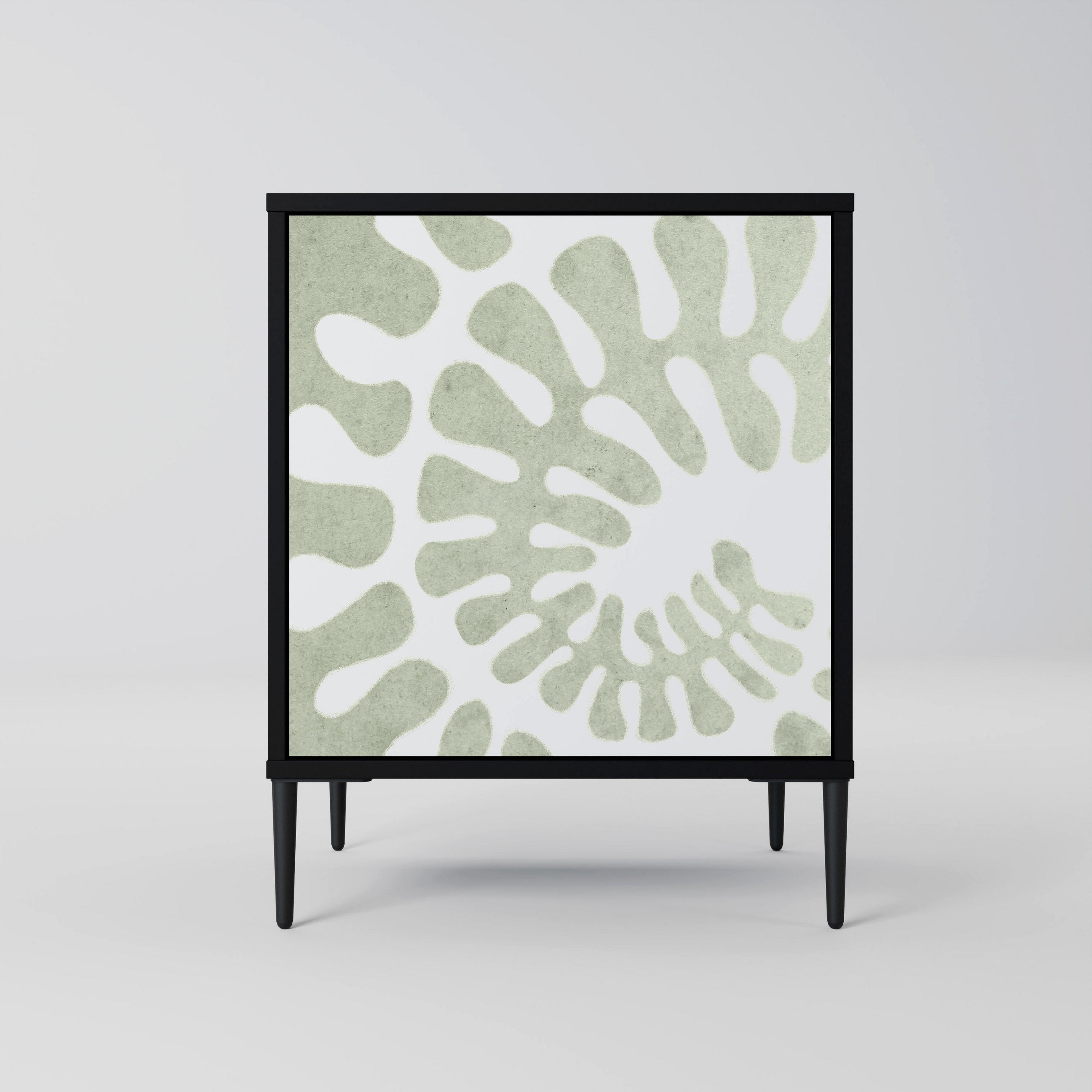 SpaceRebels Sideboard Schwarz 57.5x72.5x42 cm