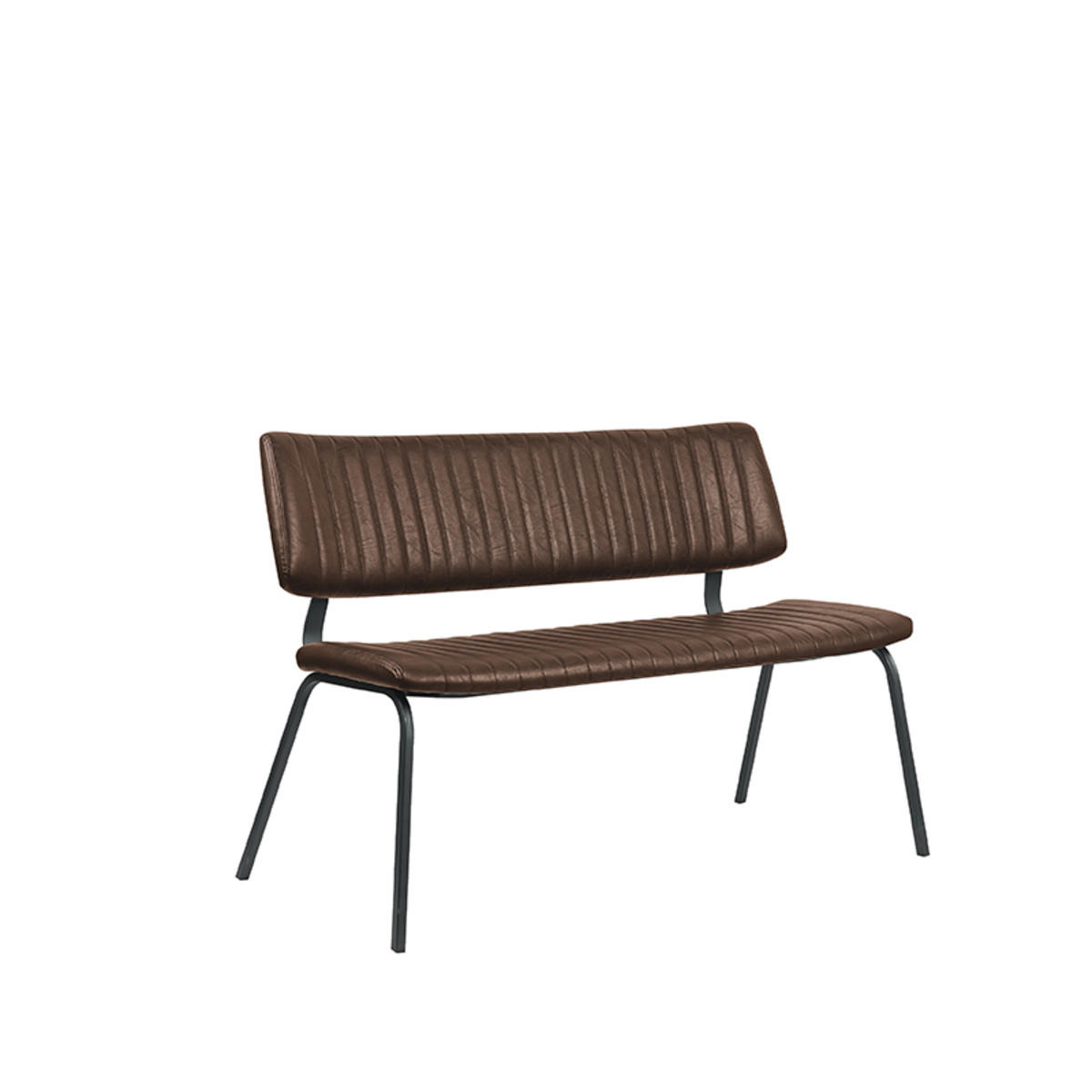 ESSZIMMERBANK Gusto Braun 63/120/81 cm - Braun, Textil (120/81/63cm) - LABEL51