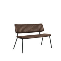 ESSZIMMERBANK Gusto Braun 63/120/81 cm - Braun, Textil (120/81/63cm) - LABEL51