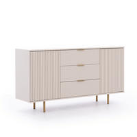 SIDEBOARD Bianco Kaschmir - Kaschmir, Holzwerkstoff (150/80/41cm) - Bettso