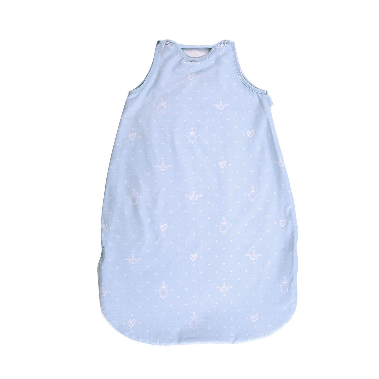 BABYSCHLAFSACK Summer 100 cm blau Sterne Sommerschlafsack, temperaturausgleichend, feuchtigkeitsabsorbierend - Blau, Textil (54/100cm) - Lorelli