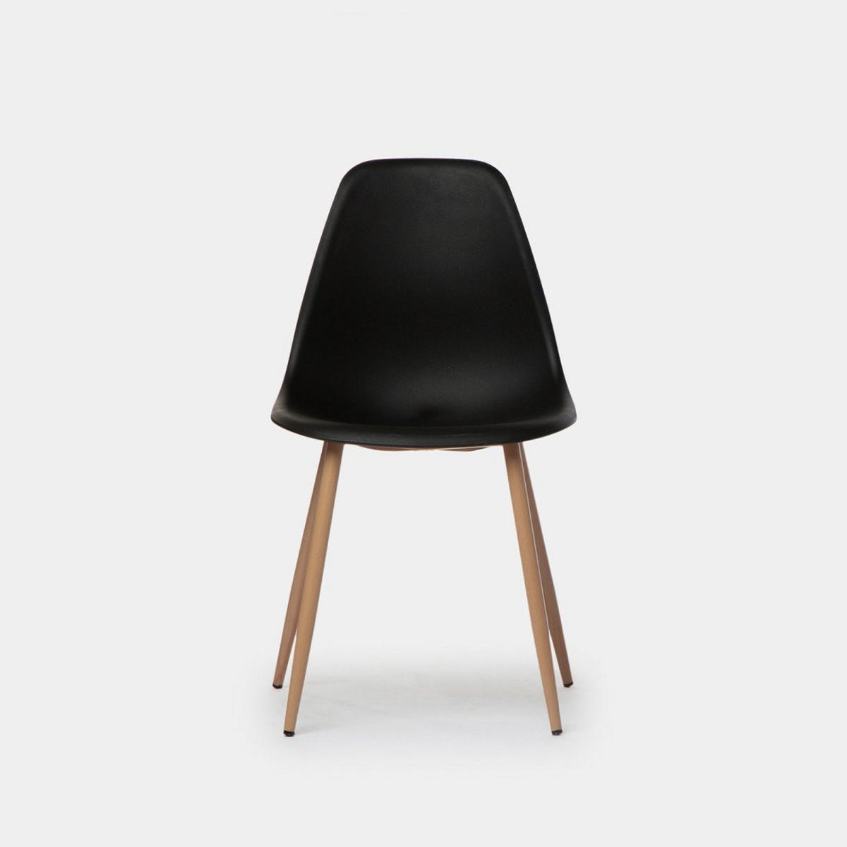 STUHL FÜR DRAUSSEN Nina Schwarz 45 cm x 80 cm - Schwarz, Kunststoff (45/80/53cm) - Klast Home