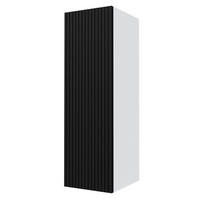 KÜCHENHÄNGESCHRANK Lamello W4/30 Schwarz Matt / Weiß 30 / 32,5 / 96cm - Schwarz/Weiß, Holz/Holzwerkstoff (30/96/32.5cm) - Feldmann-Wohnen