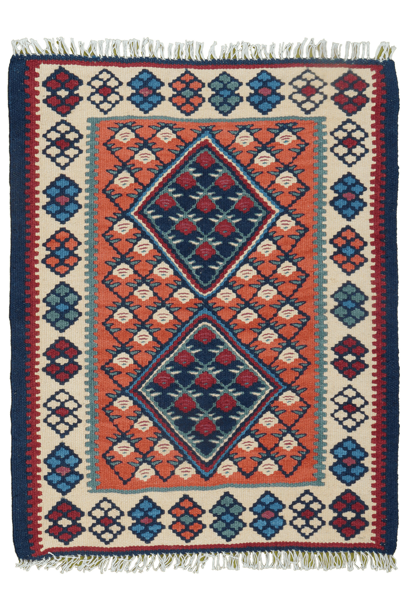 Looma Kelim-Teppich Rot 65x82 cm