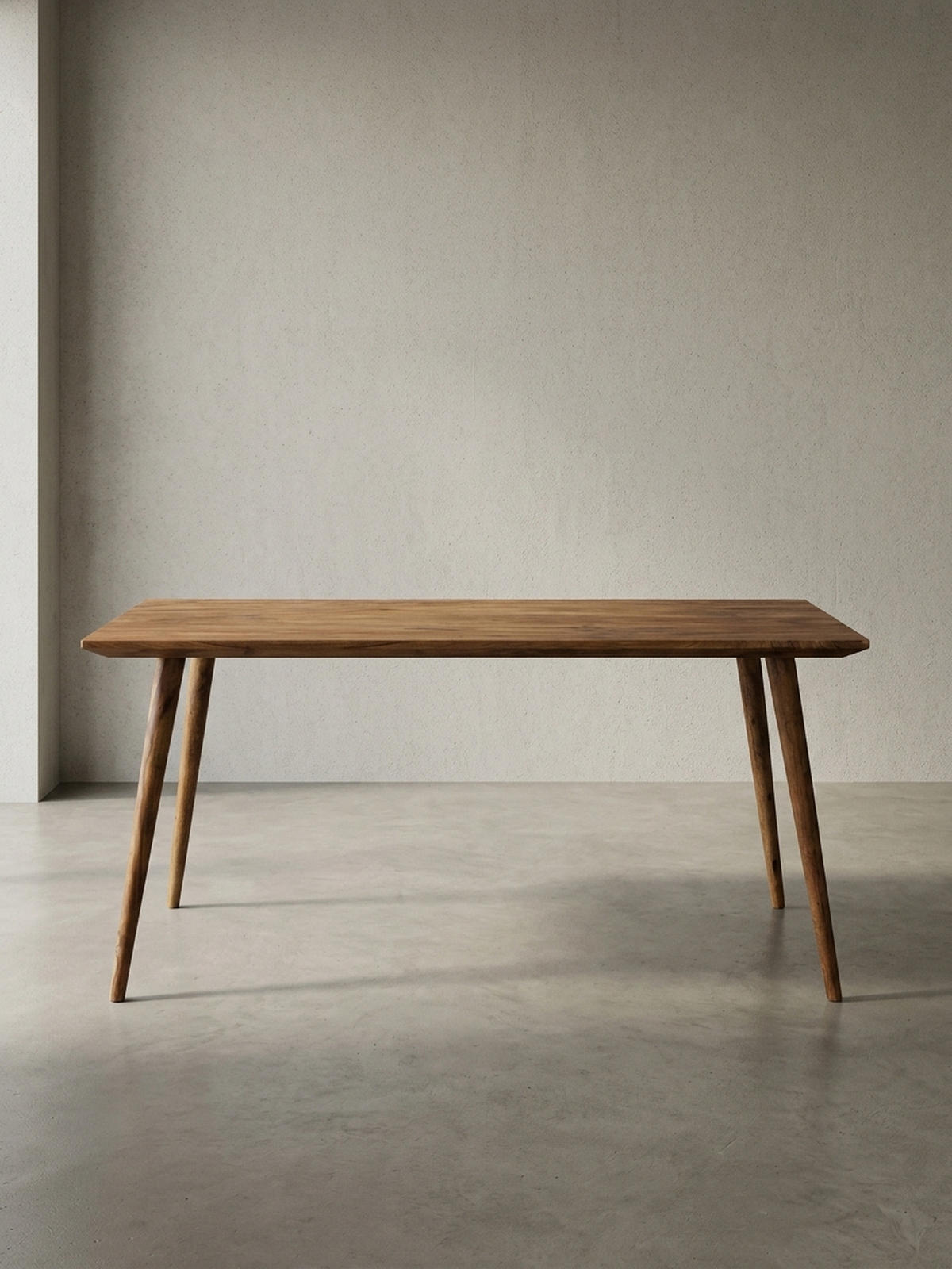 ESSTISCH Massivholz Braun Landhausstil Handgefertigt, Braun 120x60x76 cm - Braun, Holz (60/120/76cm) - KADIMA DESIGN