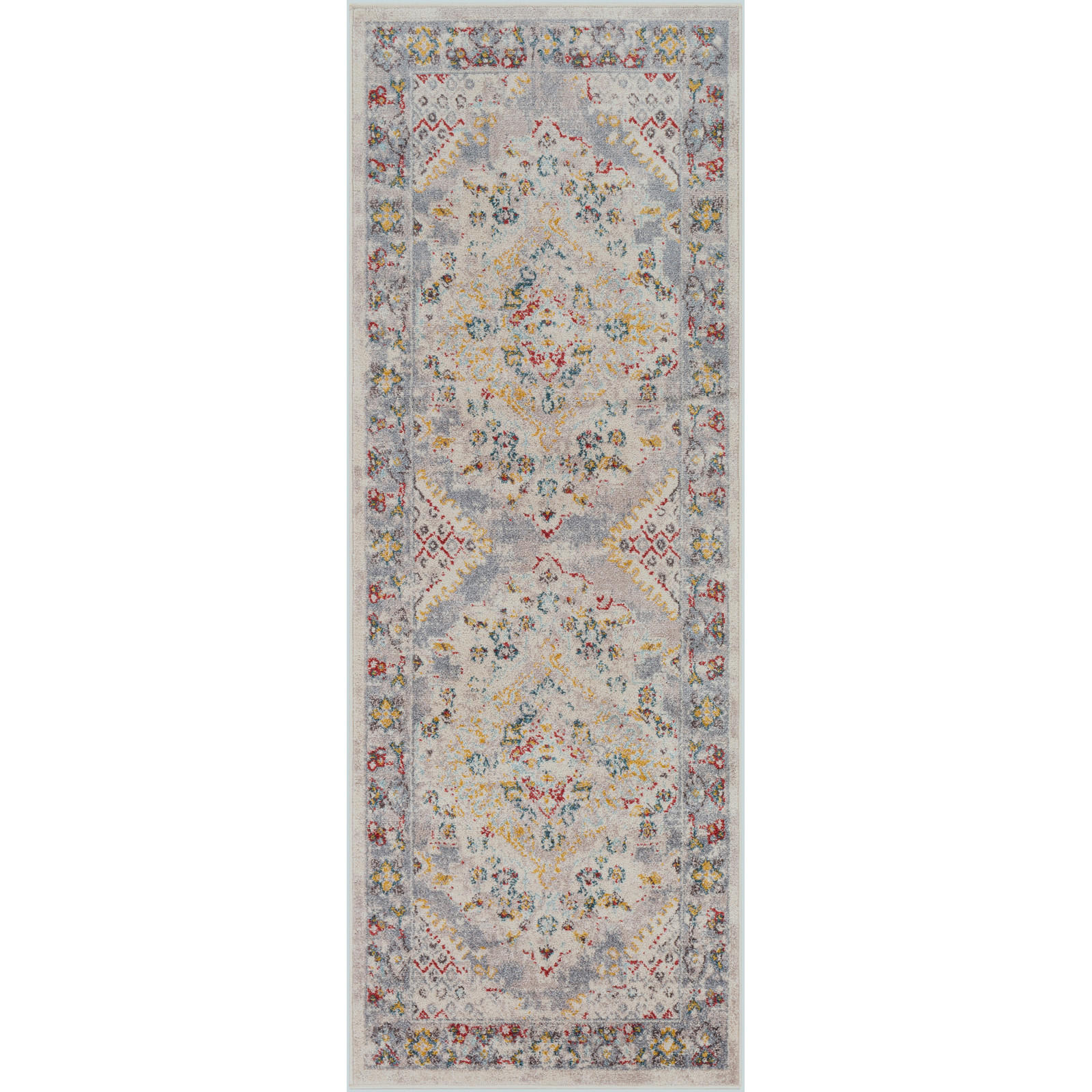 VINTAGE-TEPPICH 80/220 cm Taupe - Taupe, Naturmaterialien/Textil (80/220cm) - LIVABLISS