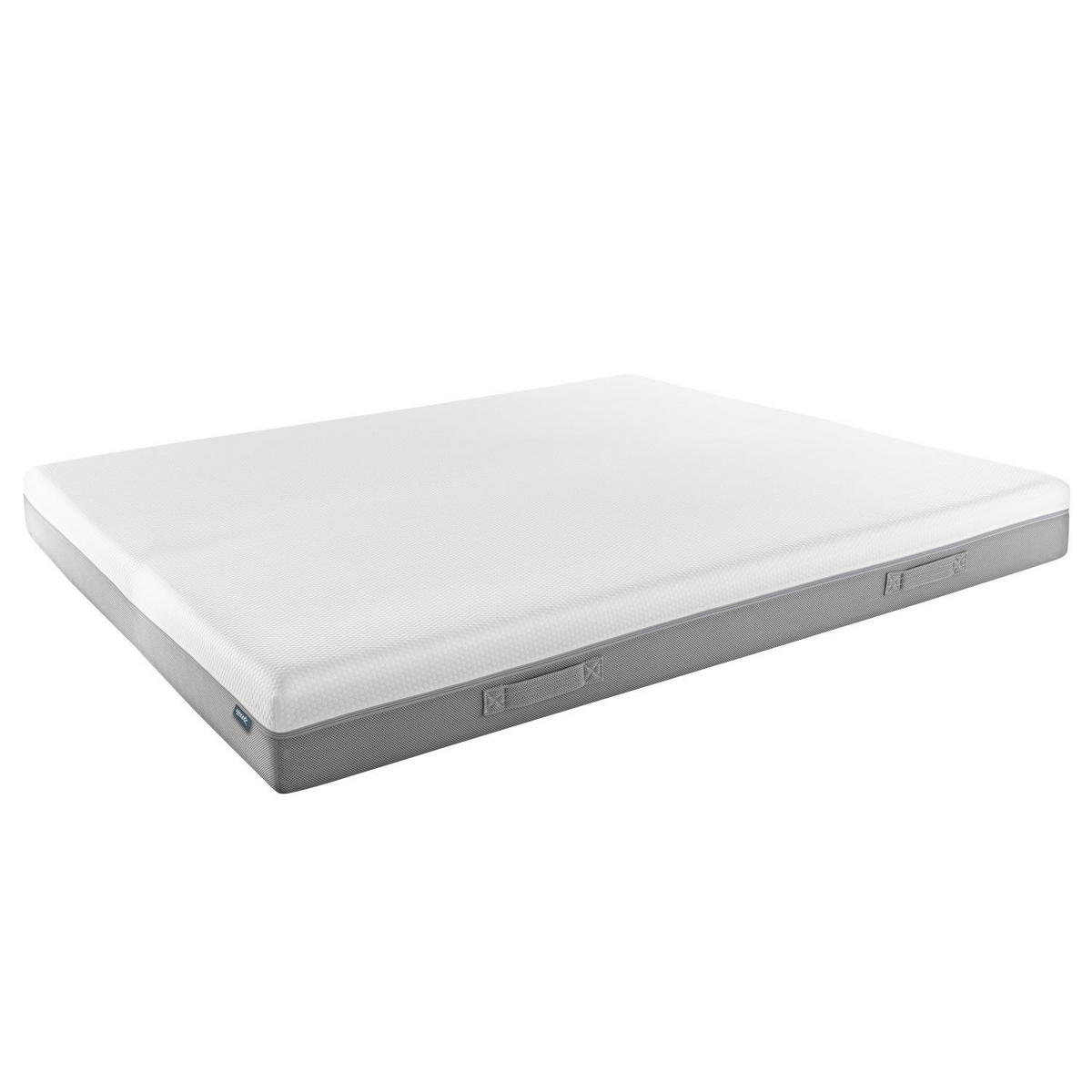VISCOMATRATZE Premium 120x200 cm - Weiß, Textil (120/200cm) - Sleezzz