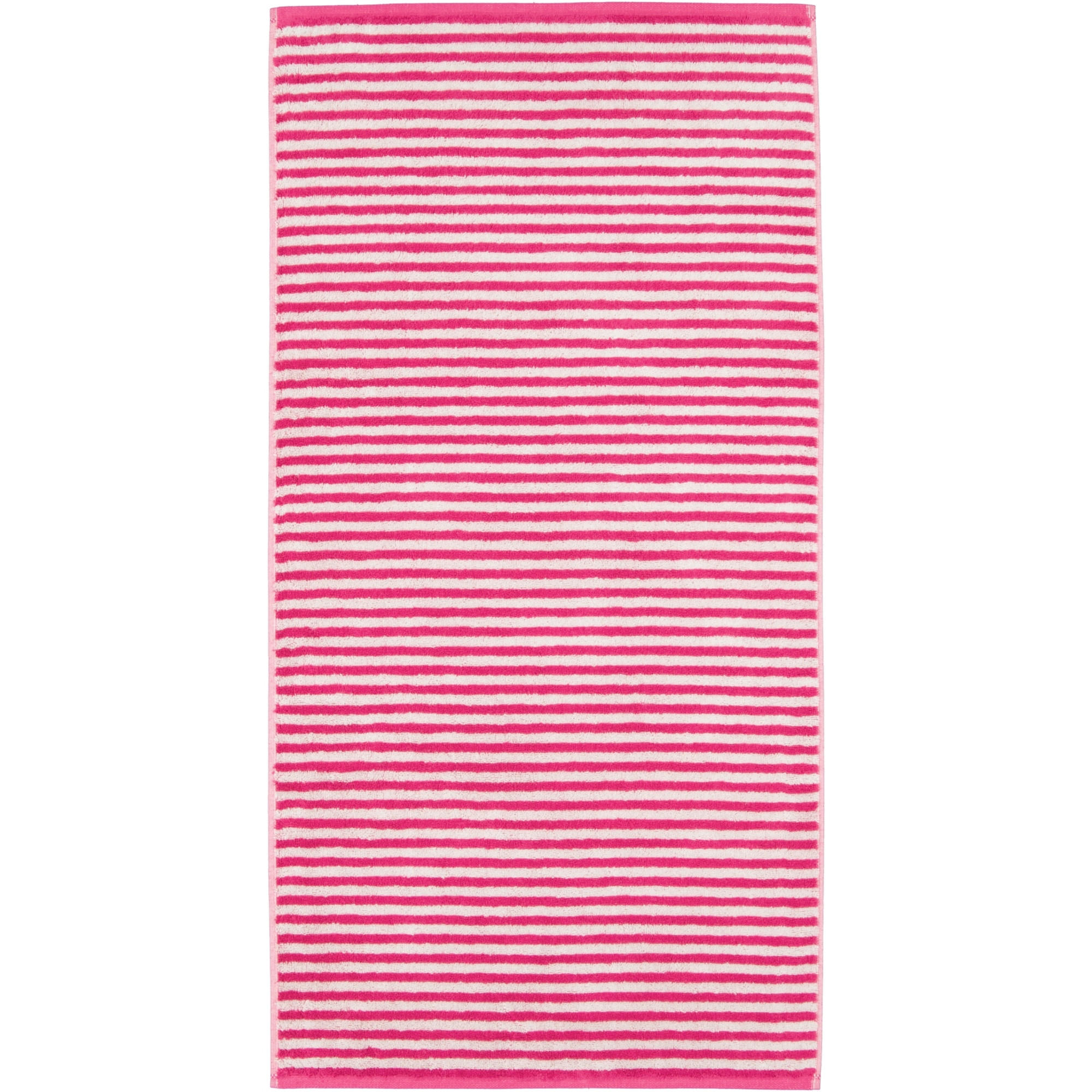 HANDTUCH CAMPUS RINGEL 955 PINK - 22 - Rosa, Textil (50/100cm) - Cawoe