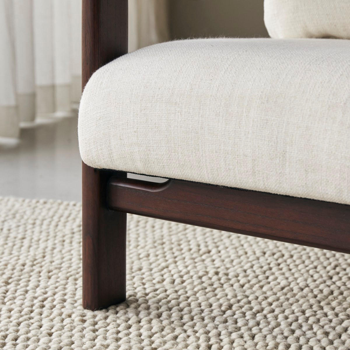 SESSEL Charlie Beige aus Stoff - Beige, Textil (67/64/76cm) - Tikamoon