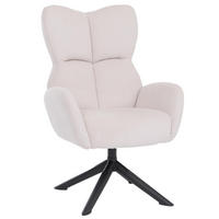 LOUNGESESSEL Cremeweiß - Creme, Textil (72/106/71cm) - MCW