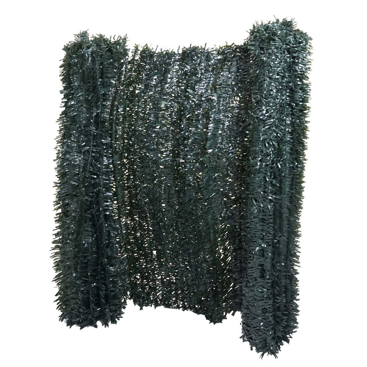 BALKONSICHTSCHUTZ 100x300x1cm Zaun Tanne dunkel - Grün, Kunststoff (300/100cm) - PROREGAL