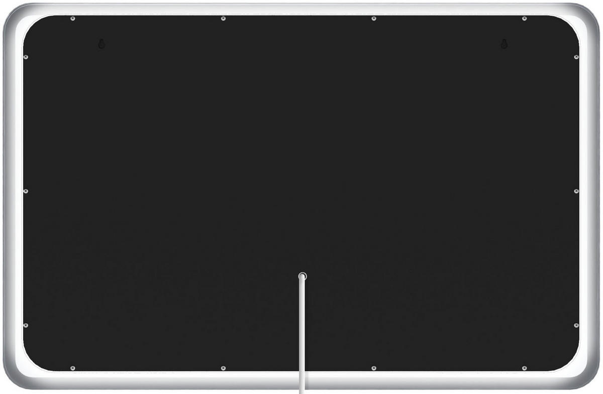 BADSPIEGEL Wien 70x100 ohne Bluetooth 100x3,5x70cm Glas Klarglas Badezimmerspiegel - Klar, Glas (100/70/3.5cm) - DELUKE