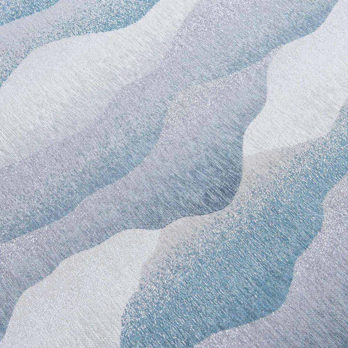 TEPPICH In-/Outdoor Flachgewebe CHILLY Blau 240 x 240 cm - Blau, Textil (240/240cm) - Novatrend