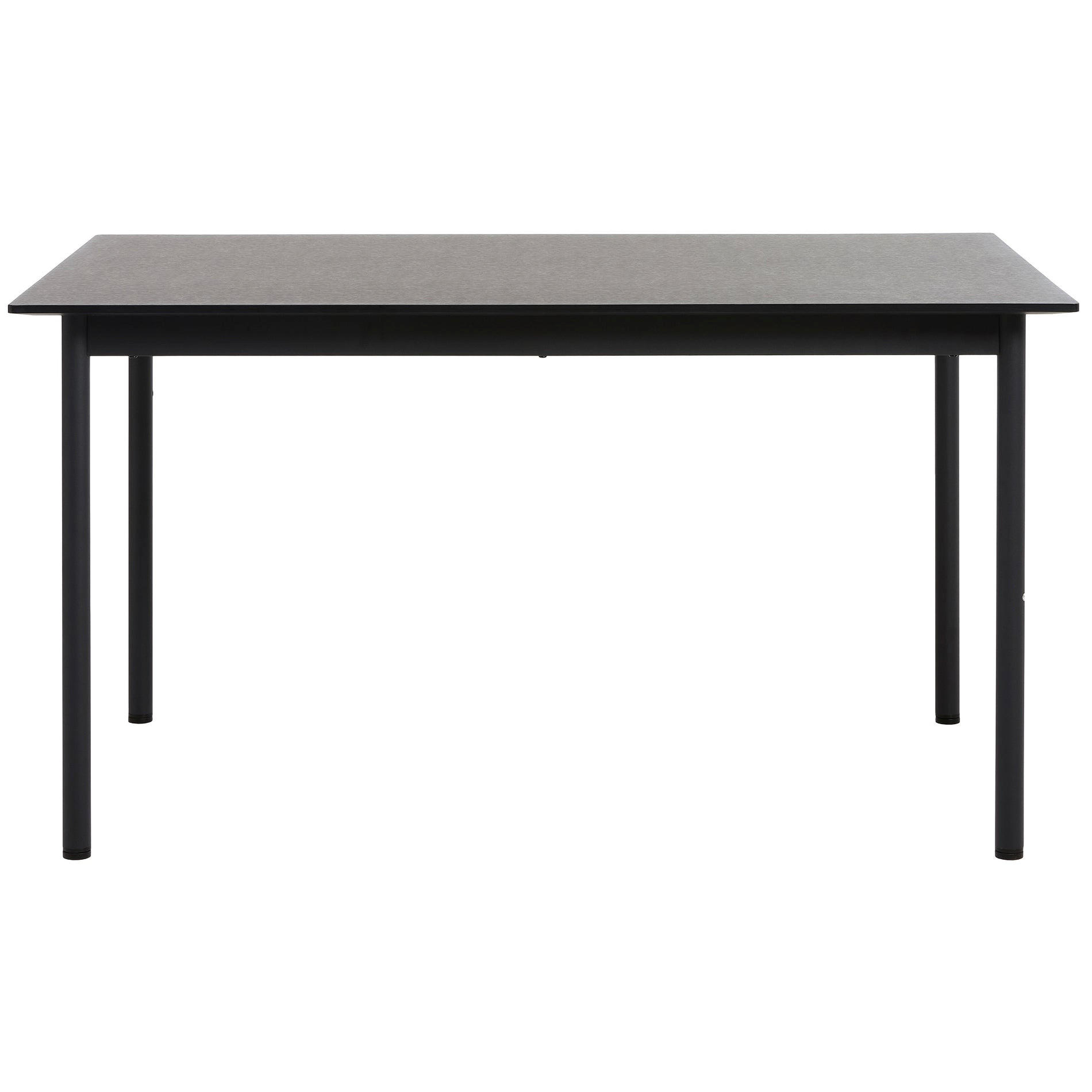 ESSTISCH Mogest 140 cm - Dunkelbraun, Holzwerkstoff/Metall (85/140/75cm) - Selsey