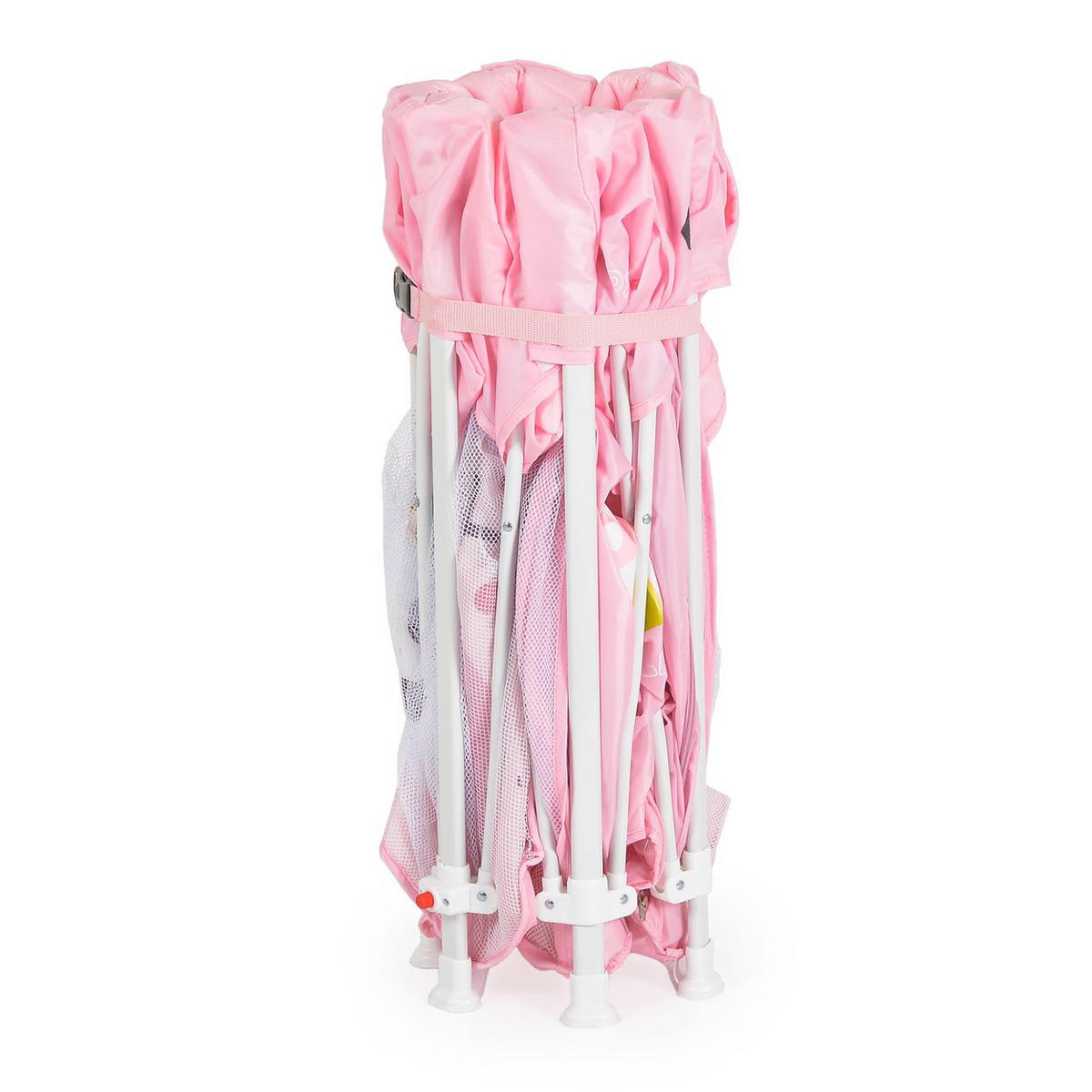 LAUFSTALL Playbox rosa 139 x 118 cm, Matratze, Tragetasche, Öffnung, klappbar, Babyreisebett - Rosa, Metall (118/74/139cm) - Cangaroo