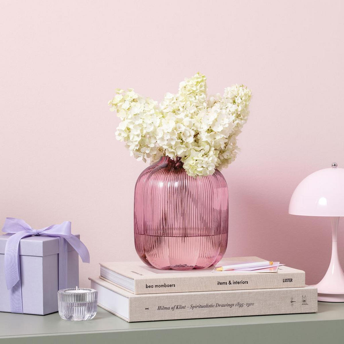 VASE Fleur pink 19 cm - Pink, Glas (16/19cm) - Villeroy & Boch