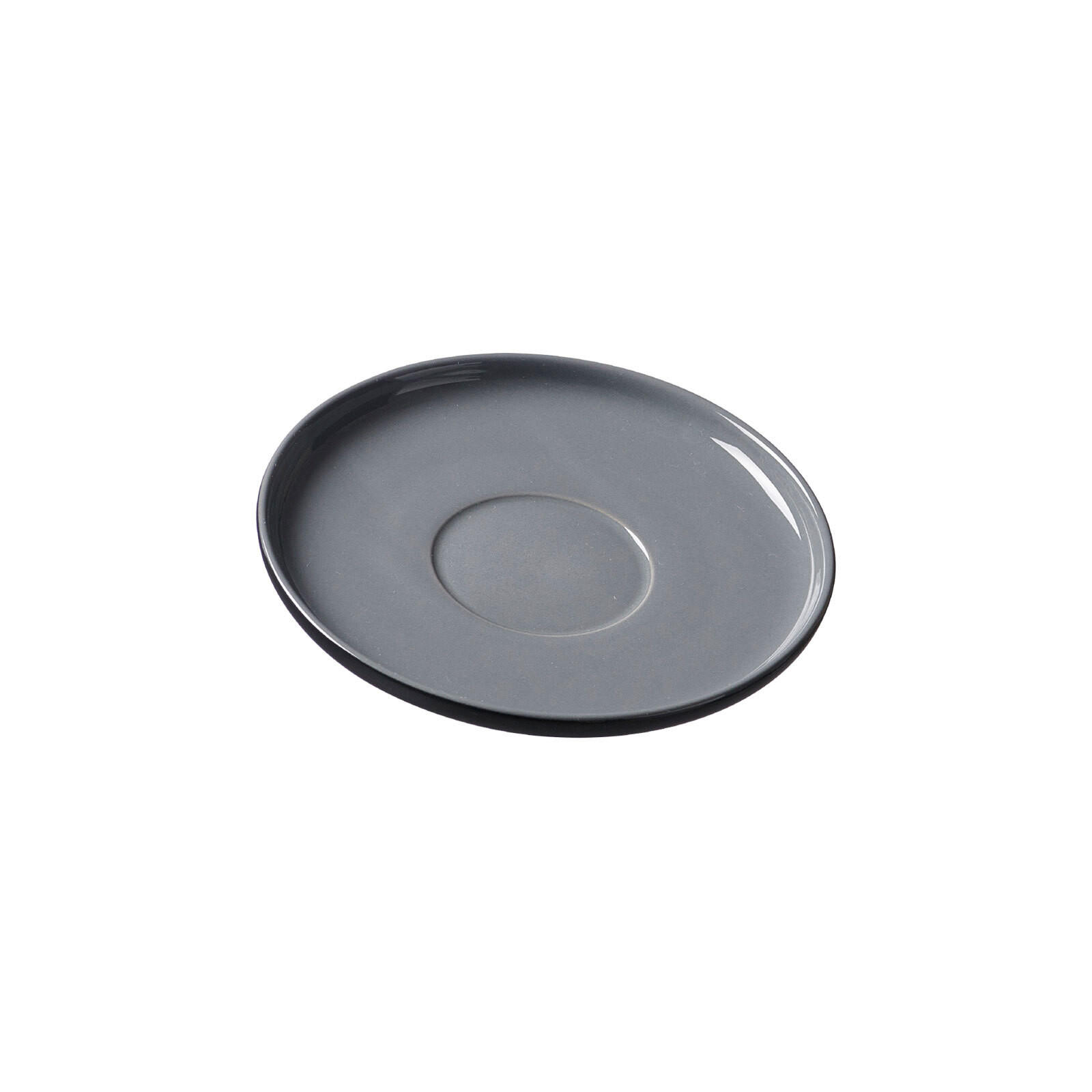 KAFFEEUNTERTASSEN Jasper schwarz ø 15.0 cm 6er Set - Schwarz, Keramik (15cm) - Ritzenhoff Breker