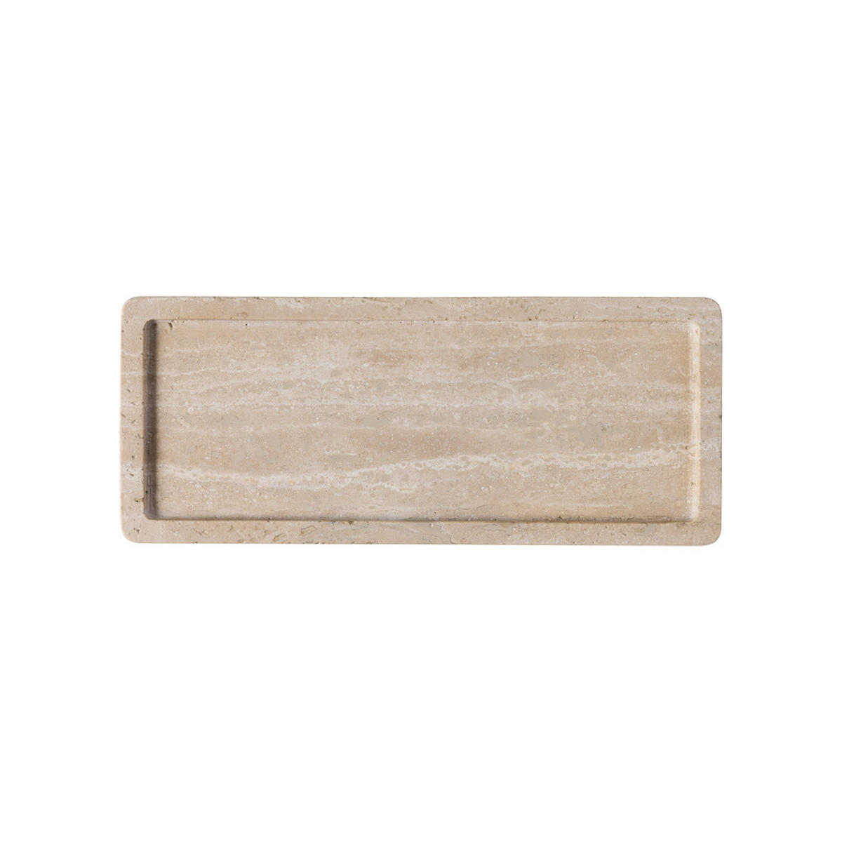 SERVIERPLATTE Manufacture Travertine beige 25,5 x 10,5 cm - Beige, Keramik (10.5/1.5/25.5cm) - Villeroy & Boch