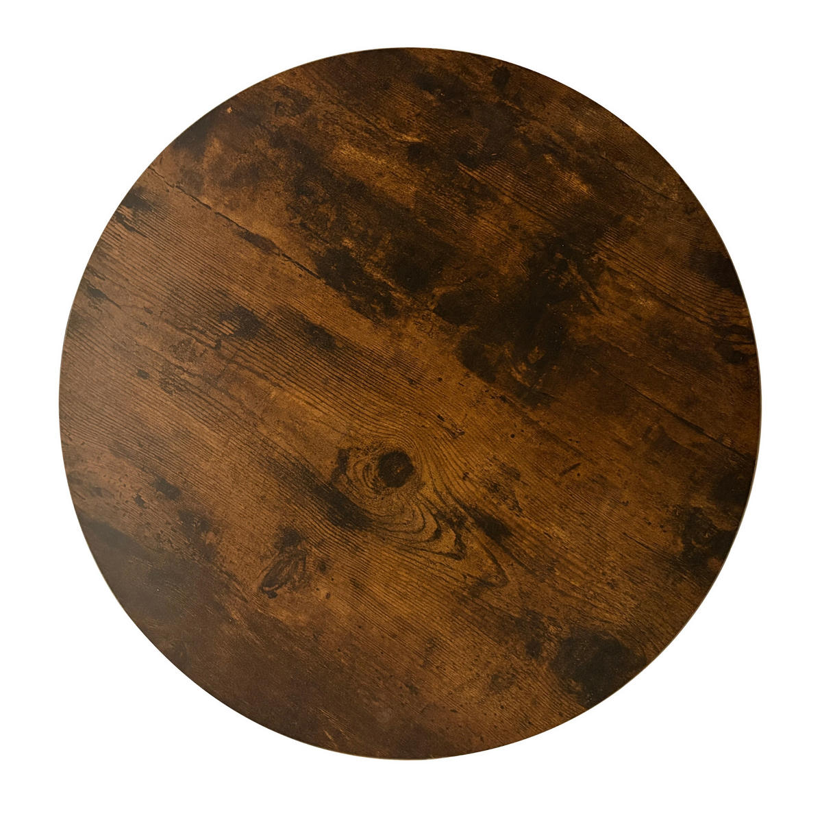 COUCHTISCH 2er Set Rund Braun Holzoptik - Braun, Holzwerkstoff (50/50/44cm) - Home Collective