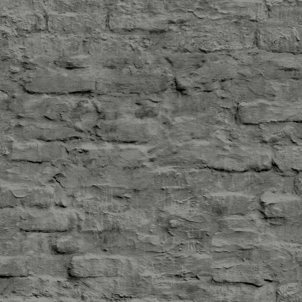 VLIESTAPETE Betonoptik Industrialgrau - Grau, Papier/Kunststoff (52/1000cm) - next