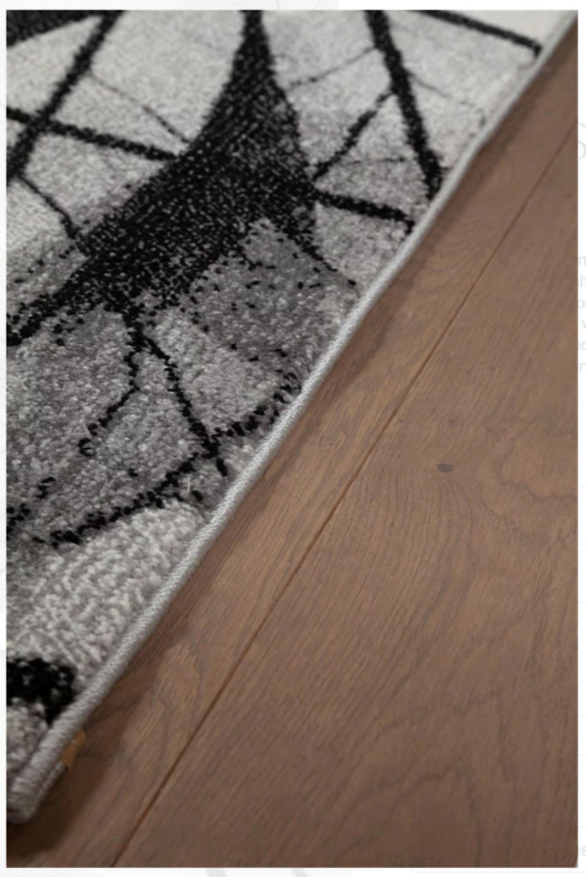 TEPPICH modern Flachgewebe NAGOYA Grau 133x190 cm - Grau, Textil (133/190cm) - Novatrend