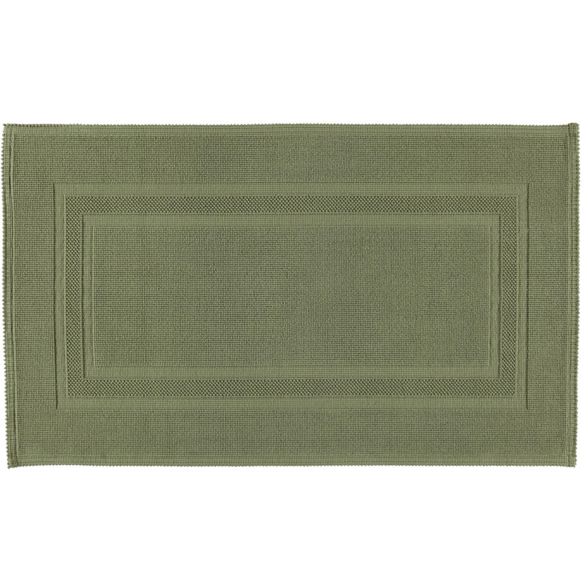 BADEMATTEN GALA OLIVE - 404 - Olivgrün, Textil (70/120cm) - Rhomtuft