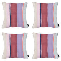 DEKORATIONSKISSEN Nox - Mehrfarbig - 50/50/10 cm - 4er-Set - Multicolor, Textil (50/50cm) - Madison