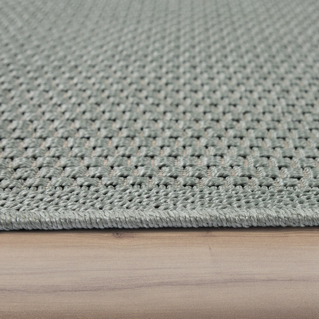 Thumbnail - Paco Home Outdoorteppich, Grün, Textil, Rund, 160x160 cm, strapazierfähig, für Fußbodenheizung geeignet, Teppiche & Böde...