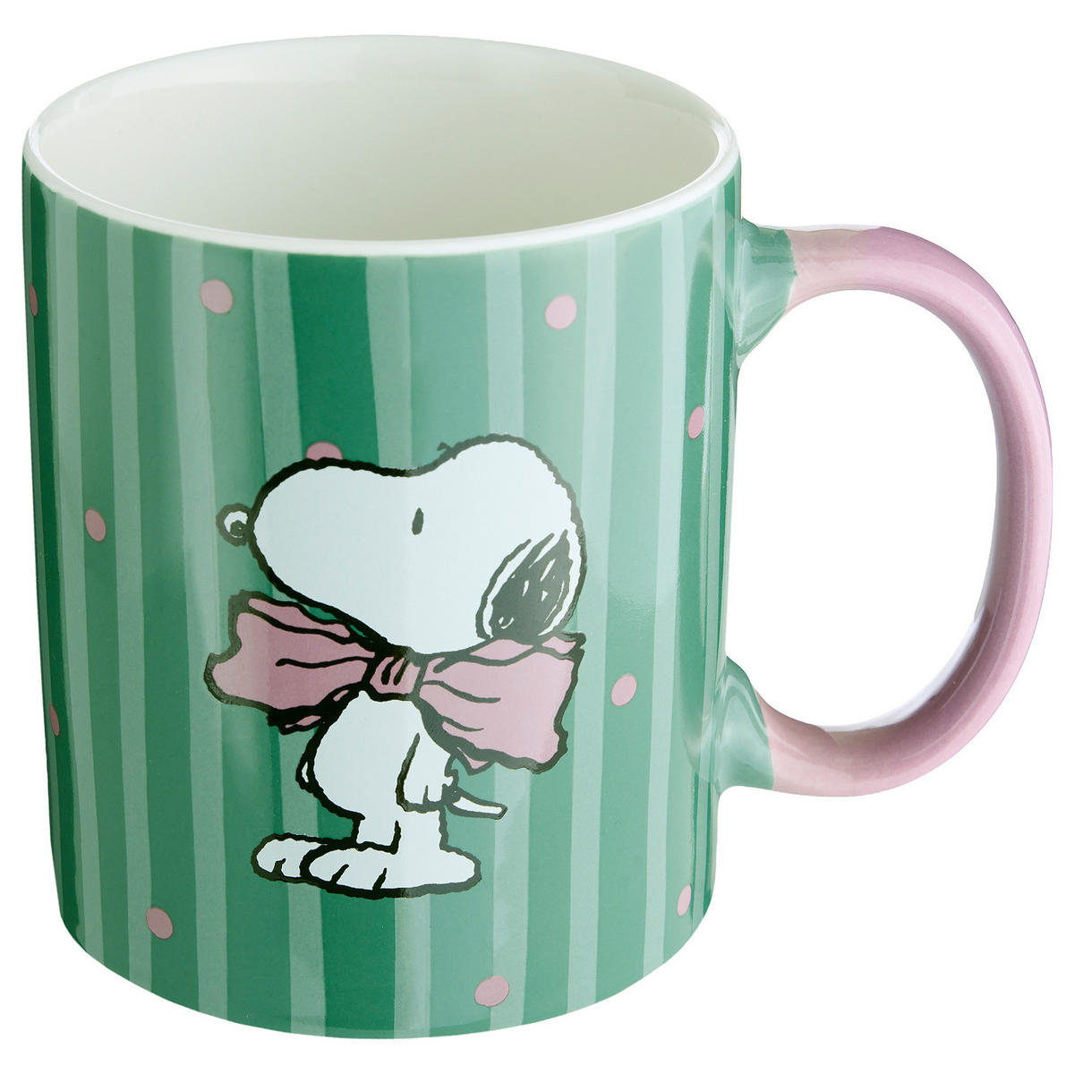 TASSE Peanuts 380 ml - Grün, Keramik (0.38L) - Butlers