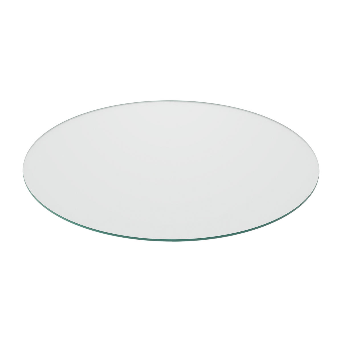 GLASPLATTE - Transparent, Glas (90/90/0.8cm) - Relaxdays