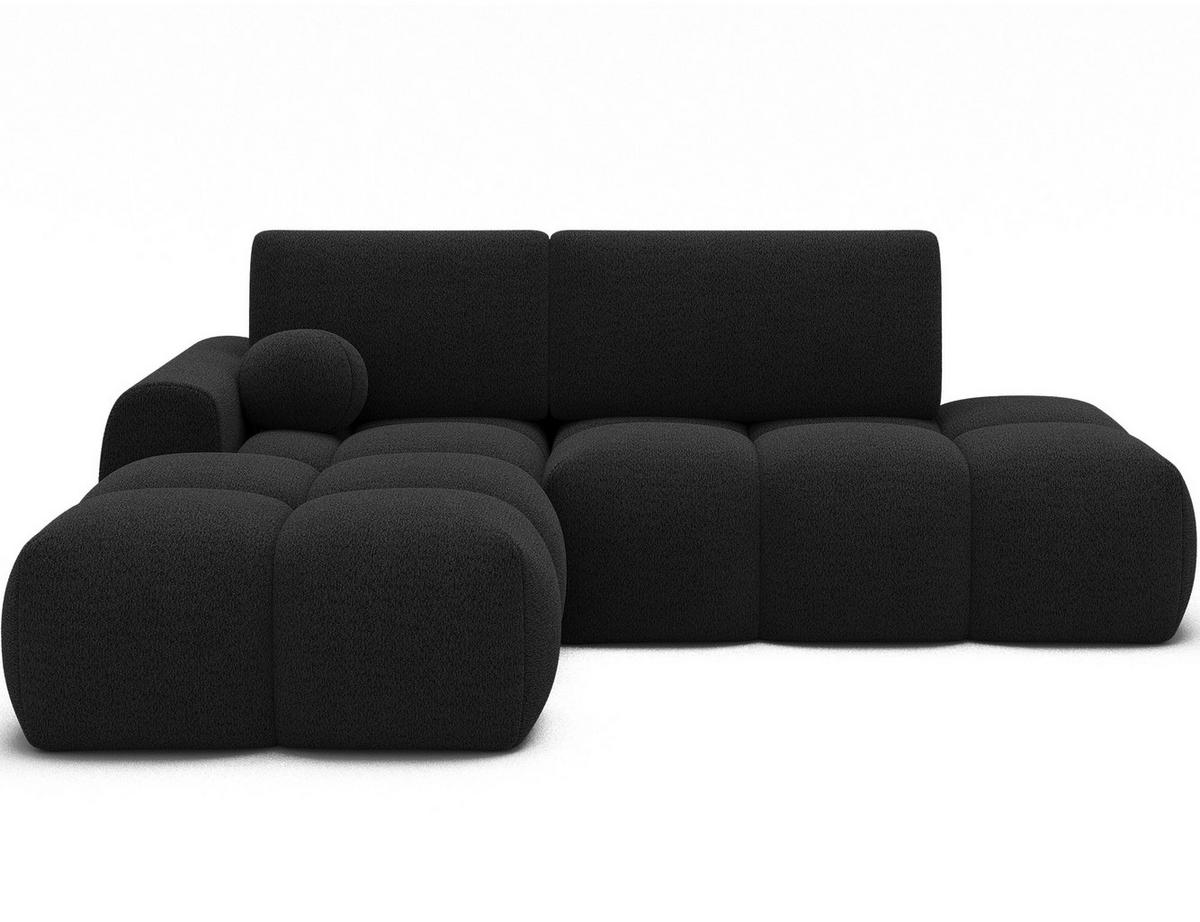 ECKSOFA VITTARIO mit Schlaffunktion & Bettkasten – Modernes L-Sofa 227 cm, inklusive Kissen - Anthrazit, Kunststoff (227/95cm) - Wohnideebilder