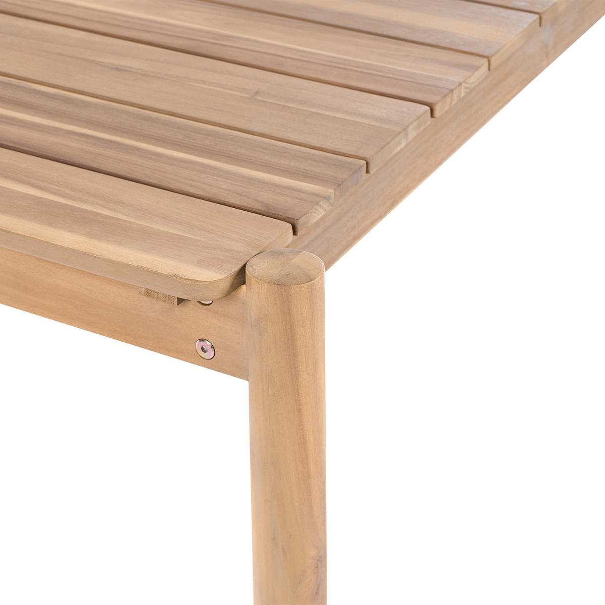 SET MOBILIER DE GRĂDINĂ cu 6 locuri maro deschis lemn de salcâm Manado/Sumba - maro/maro deschis, lemn - Beliani