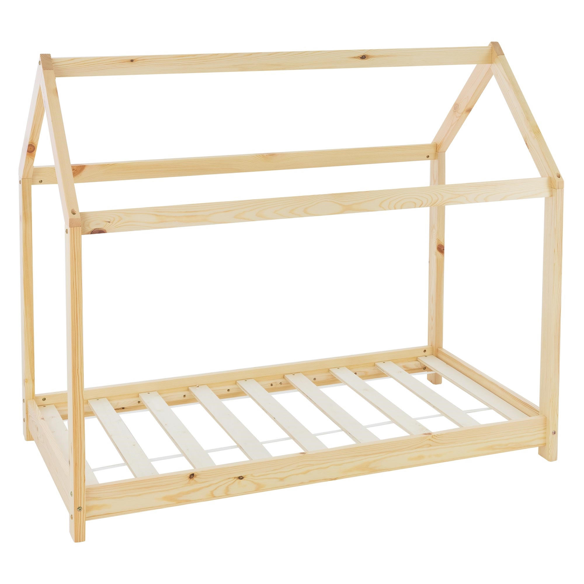 ML-DESIGN DĚTSKÁ POSTEL se stříškou 70x140 cm přírodní