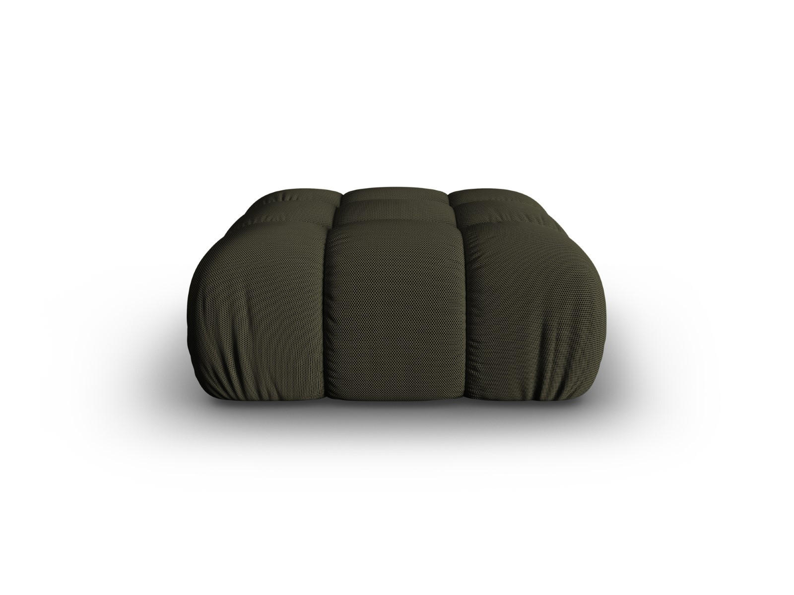 POUF Bellis aus 3D-Stoff Amazonasgrün - Waldgrün, Textil (94/43/94cm) - Micadoni
