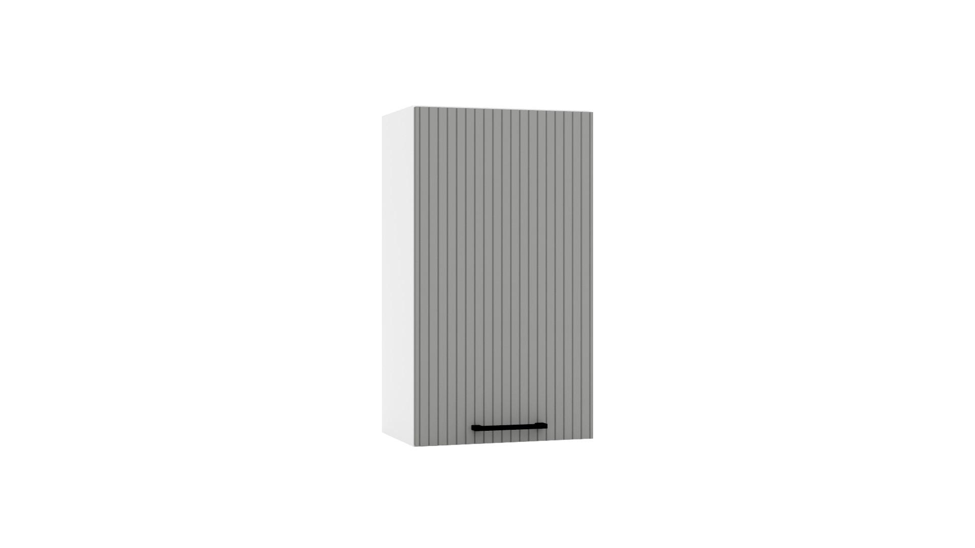 HÄNGESCHRANK W40 P/L - KENDRO - Zeitlose Küchenlösung - Weiß/Grau, Holz/Metall (40/72/30cm) - ROYAL24_MARKT