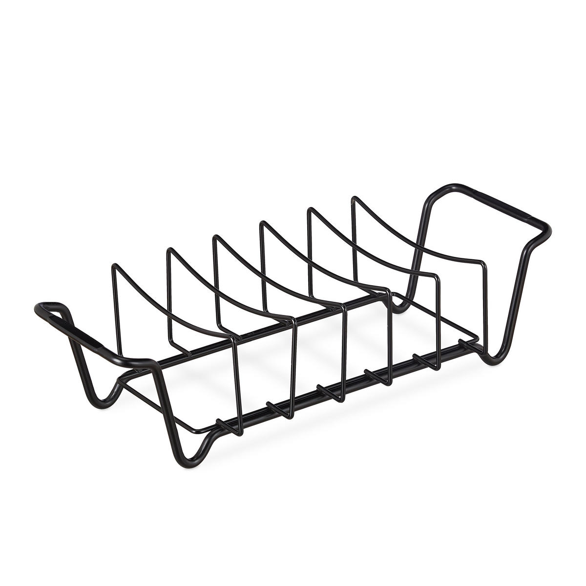 RIPPCHENHALTER - Schwarz, Metall (44.5/11.5/18.5cm) - Relaxdays