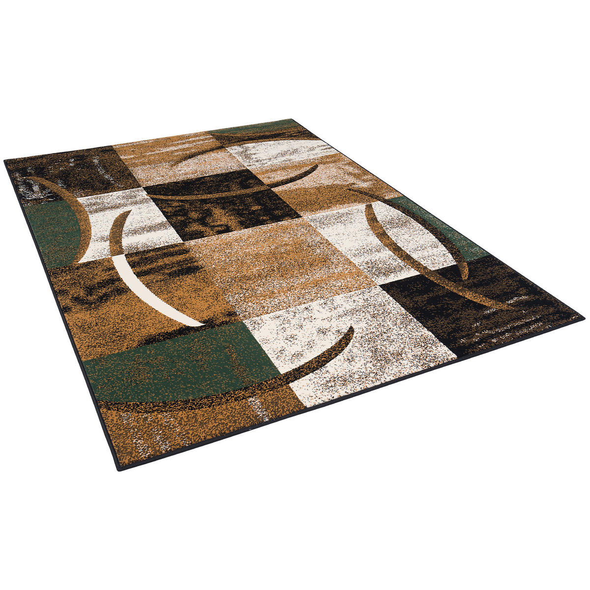 DESIGNER TEPPICH BRILLIANT TREND - Grün, Textil (140/200cm) - Pergamon