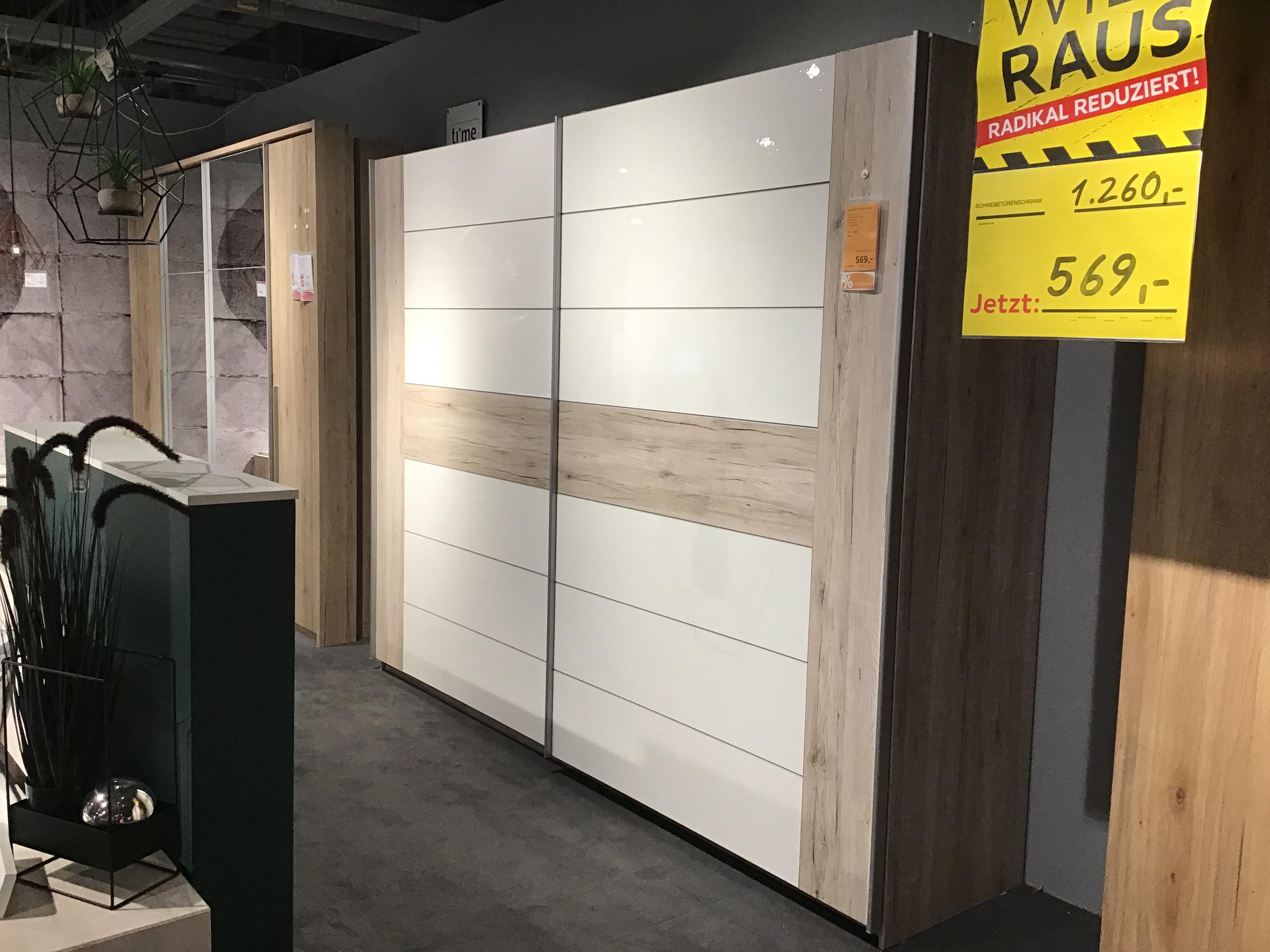 Schwebetürenschrank Rondino - Carryhome