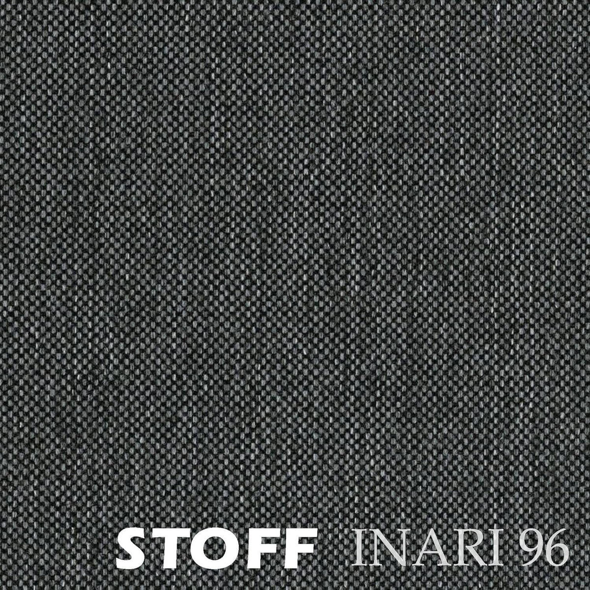 ECKBANKGRUPPE Alina - INARI-Stoff - 142 x 196 cm - Links - Grau - Grau, Textil/Metall (196/87/142cm) - AN-Moebel 4u