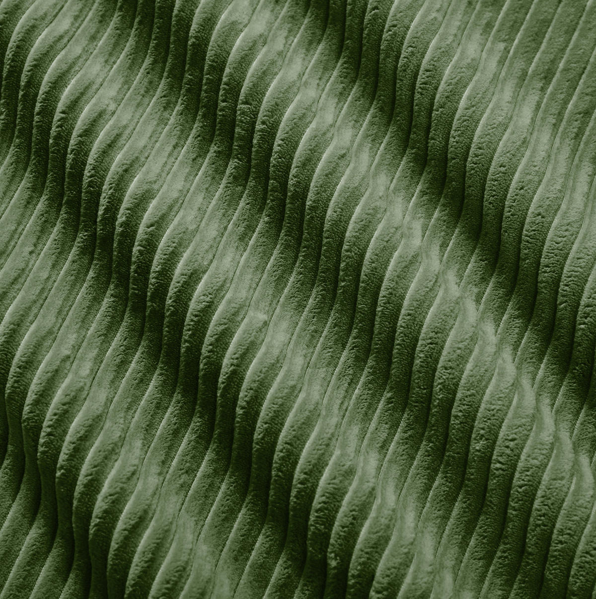 ECKSOFA modular montagefrei Cord Green - Grün, Textil (178/75/388cm) - Meubliv